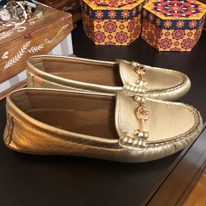 Coach leather loafers